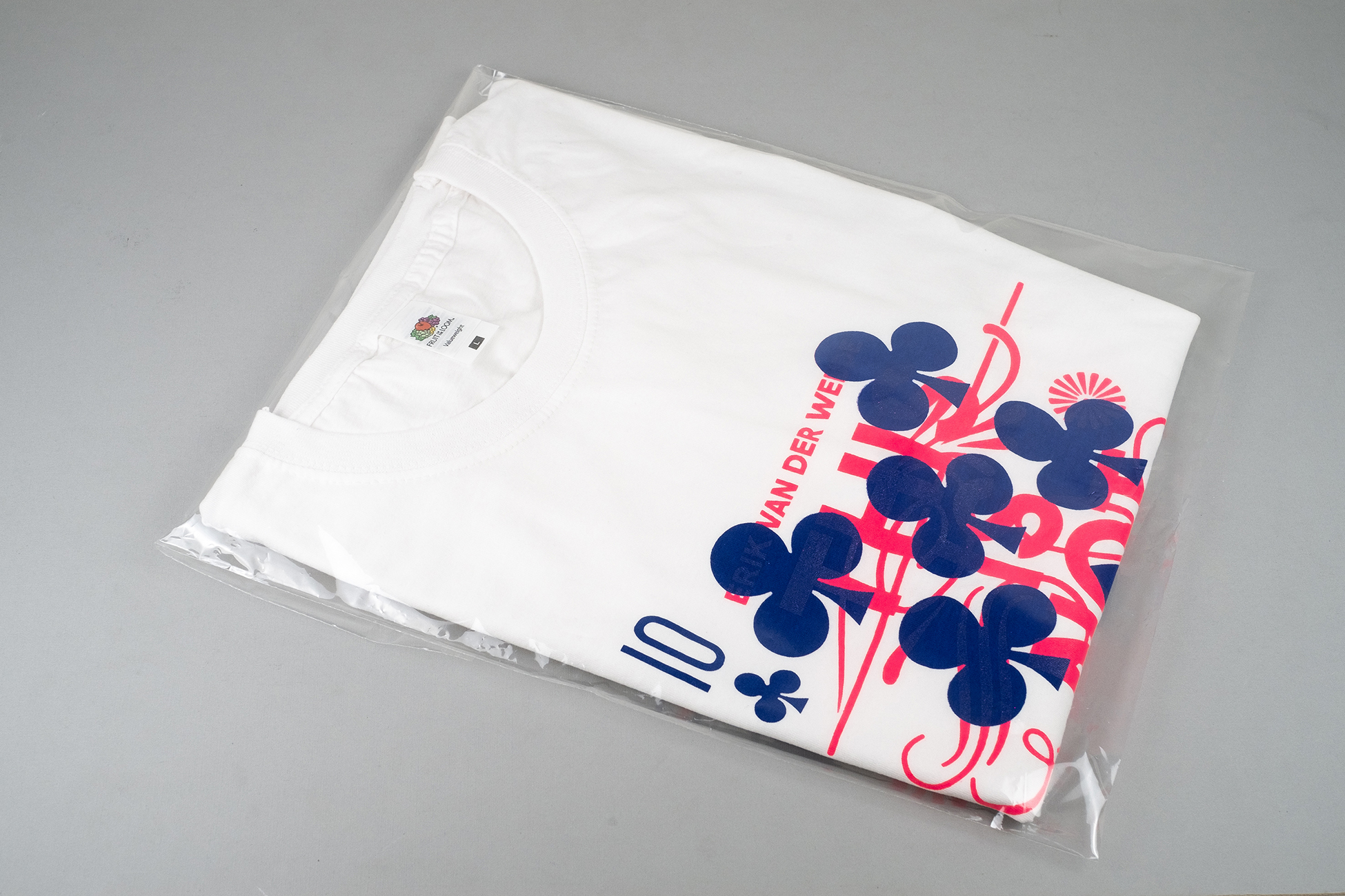 L/XL — Erik Fruit ot Loom (pink/blue)