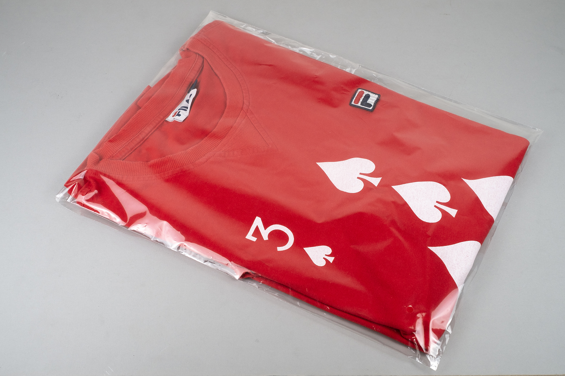 L/XL — Fila solid (red)