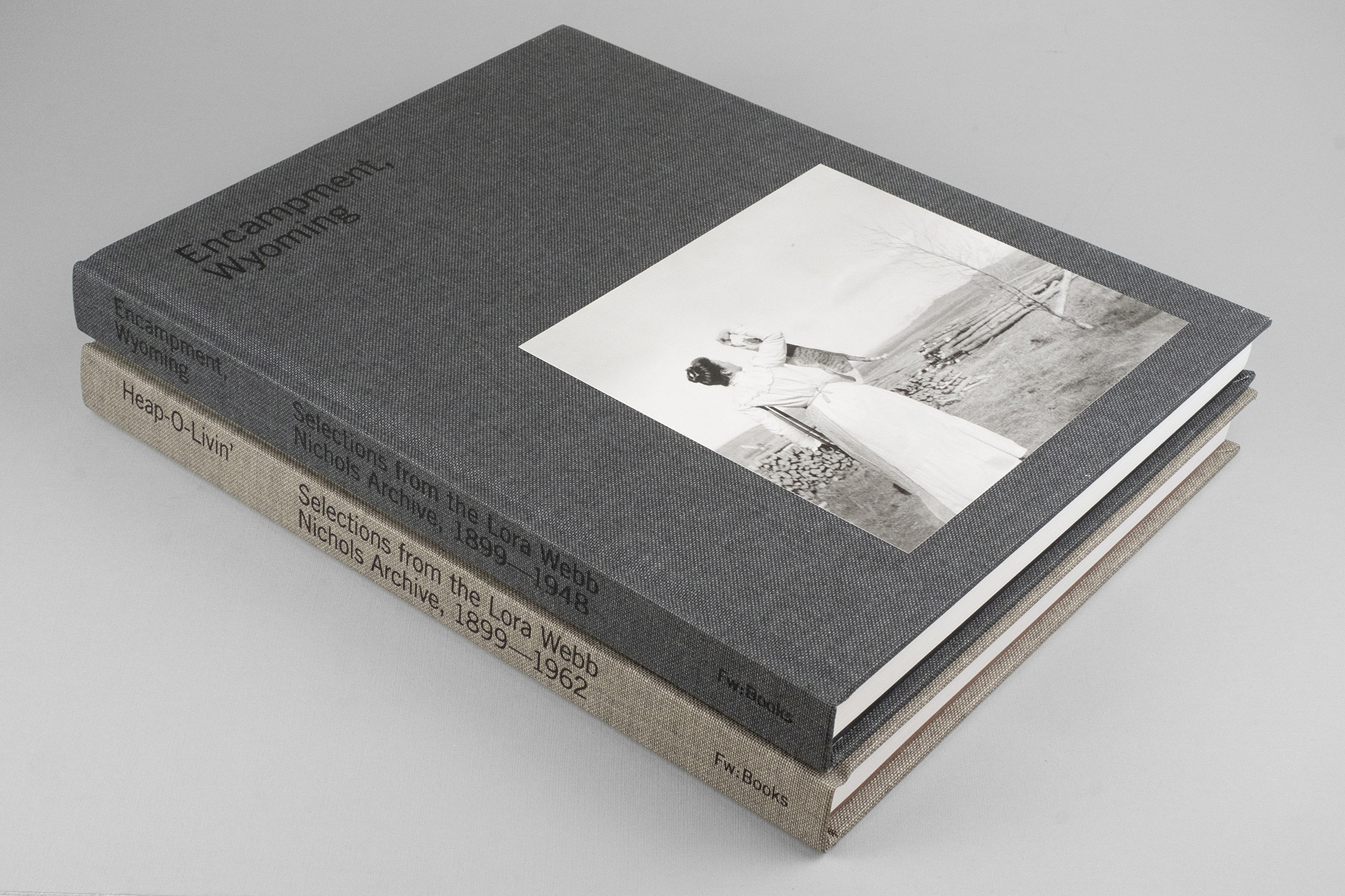 Lora Webb Nichols Set — Encampment, Wyoming + Heap-O-Livin'  (limited available)